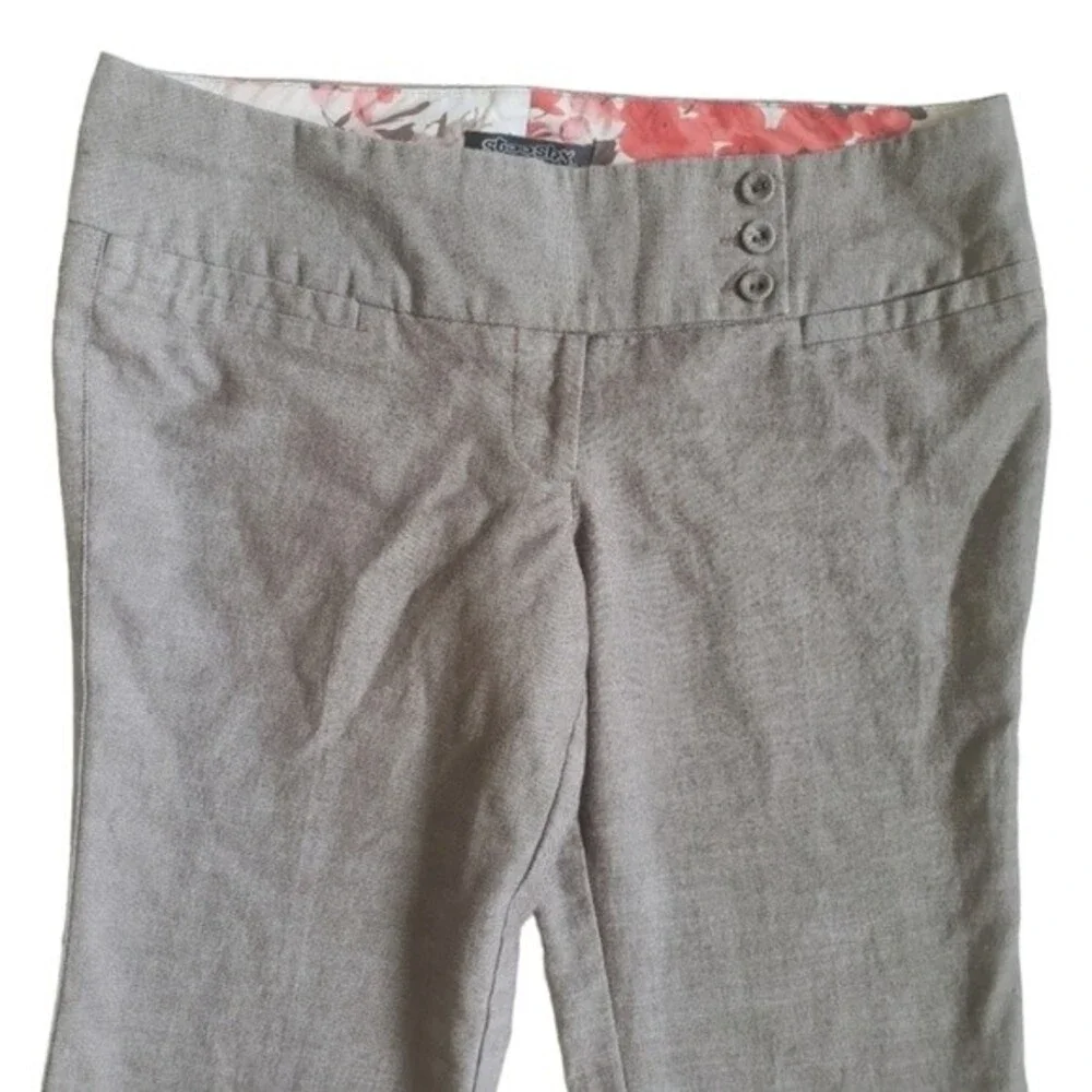 Stooshy Tan Dress Pants - 9